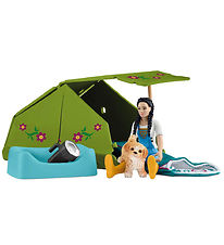 Schleich Campingäventyr med Kim - 42745 - 10 Delar