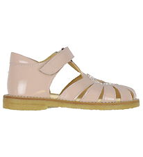 Angulus Sandals - Rosebud w. Glitter
