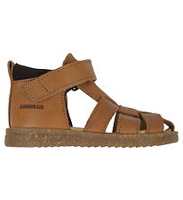 Angulus Sandalen - Cognac/Dark Brown