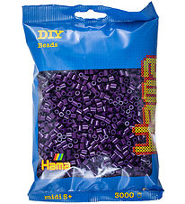Hama Midi Beads - 3000 pcs - 108 Aubergine