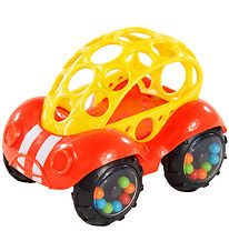 Bright Starts Leksaksbil - Rattle & Roll Buggy - Röd
