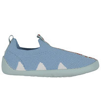 Affenzahn Schuhe - Slipper Knit Flinky Shark - Blau