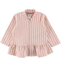 Joha Cardigan - Rosa m. Streifen