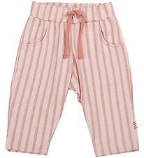 Joha Trousers - Pink w. Stripes