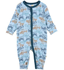 Joha Nightsuit - Viscose/Bamboo - Blue w. ATV