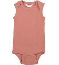 Joha Bodysuit n/a - Rib - Salmon
