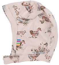 Joha Baby Hat - Viscose/Bamboo - Pink w. Ducks