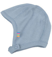 Joha Baby Hat - Rib - Dusty Blue