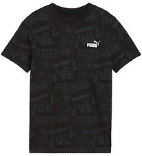 Puma T-shirt - Mid90s - Black w. Print