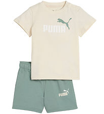 Puma Shorts Set - Minicats Ace Inf - Alpine Snow
