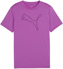 Puma T-shirt - TAD Ace CAT Logo - Pure Magenta