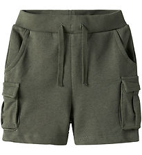 Name It Sweat Shorts - Noos - NmmOli - Dusty Olive