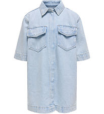 Kids Only Gallaefni Kjóll - CookSophie - Light Blue Denim