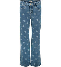 Kids Only Farkut - KogJuicy - Medium+ Blue Denim/Lips