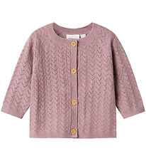 Name It Cardigan - Knitted - NbfDesille - Elderberry
