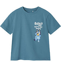 Name It Stuttermabolur - NmmFlick Bluey - Spring Lake