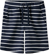 Name It Shorts - NkmVolo - Navy Blazer/White