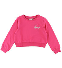 Kids Only Peysa - KogCeleste - Fuchsia Purple/Silfur Ljómi