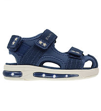 En Fant Sandals - Velcro Closed Toe - Vintage Indigo