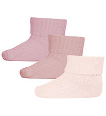 MP Socks - 3-Pack - Rib - Cherry Blossom