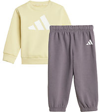 adidas Performance Sweat Set - I BL FL JOG 240 - Powyel/White