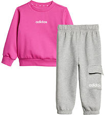 adidas Performance Sweat Set - I Lin FL Jog - Selufu/White