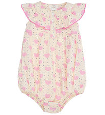 Copenhagen Colors Léttur samfestingur - Heart og Dots - Frill -