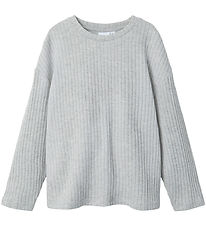 Name It Blouse - Knitted - NkfRikka - Grey Melange