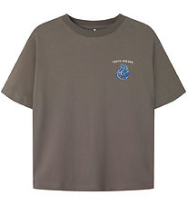 Name It Stuttermabolur - NkmSilass - Steeple Grey