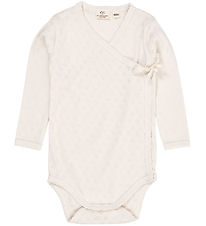 Copenhagen Colors Wrap Bodysuit L/æ - Cream