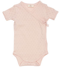 Copenhagen Colors Wrap Bodysuit k/æ - Dusty Rose