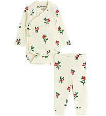 Mini Rodini Set - Lingonberries - Off White