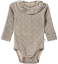 Sofie Schnoor Bodysuit l/s - Dictesb - Black Flower