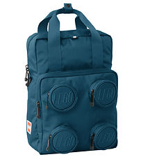 LEGO® Skolväska - Signature Brick - 15 L - Jorden Blue