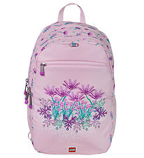 LEGO® Ryggsäck - Blommor - 18 L - Rosa