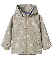 Name It Lightweight Jacket - NmmMax - Silver Mink/Boat