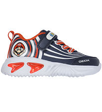 Geox Blinkschuhe - J-Unterstützung - Super Mario - Navy/Rot