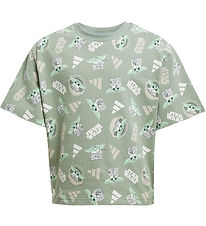adidas Performance T-shirt - Star Wars Mandalorian - Silver Gree