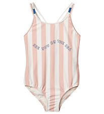 Liewood Badeanzug - Suma - Stripe Sorbet Rose/Creme De La Creme