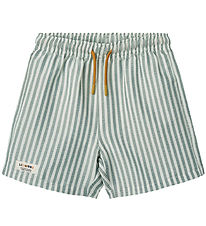 Liewood Badeshorts - Duke - Stripe Pfefferminze/Crisp White