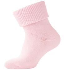 Melton Baby Socks - Pink