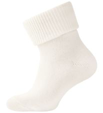 Melton Baby Socks - Off-White