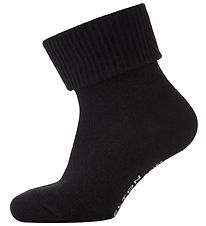 Melton Baby Socks - Black