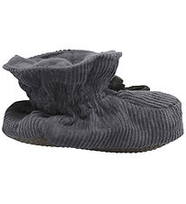 Melton Chaussons en Velours Ctel - Gris Charbon