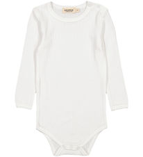 MarMar Bodysuit l/s - Modal - Benedicte - Gentle White