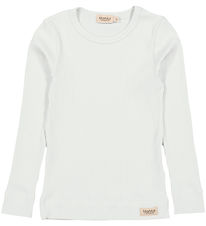 MarMar Blouse - Rib - Modal - Plain - Mint Chalk