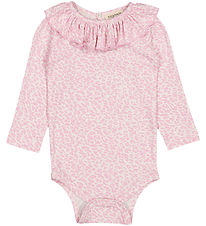 MarMar Bodysuit l/s - Viscose - Berta - Pink Leo