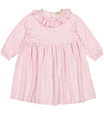 MarMar Dress - Viscose - Diora Frill - Pink Leo