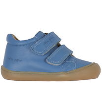 Pom Pom Lauflernschuh - First Sport Klettband - Hellblau