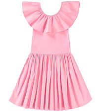 Molo Dress - Rib - Christal - Pink Lemonade